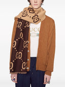 Szalik wełniany motyw Gucci GG