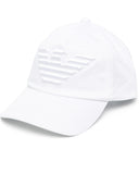 Emporio Armani Logo Cotton Baseball Cap