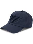 Emporio Armani Logo Cotton Baseball Cap