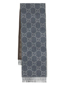 Szalik wełniany motyw Gucci GG