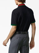 Gucci Web Detalle Camisa de algodón