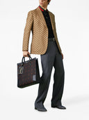 Gucci Web Detalle Camisa de algodón