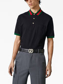 Gucci Web Detalle Camisa de algodón