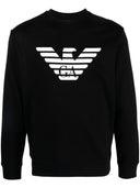 Emporio Armani Logo Cotton Blend Sweatshirt