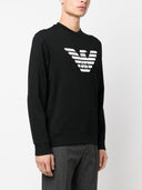 Emporio Armani Logo Cotton Blend Sweatshirt