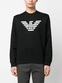 Emporio Armani Logo Cotton Blend Sweatshirt