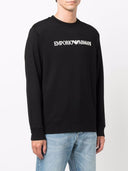 Emporio Armani Logo Cotton Blend Sweatshirt