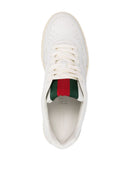 Gucci Re Web Leather Sneakers