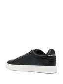 Emporio Armani Logo Leather Sneakers