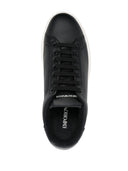 Emporio Armani Logo Leather Sneakers