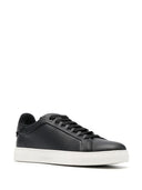 Emporio Armani Logo Leather Sneakers