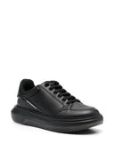 Emporio Armani Logo Leather Sneakers