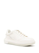 Emporio Armani Logo Leather Sneakers