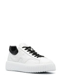 Hogan Pre H Stripes Leather Sneakers