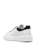 Hogan Pre H Stripes Leather Sneakers