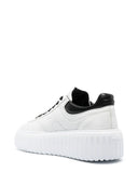 Hogan Pre H Stripes Leather Sneakers