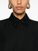 Top de mezcla de lino Fabiana Filippi