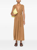 Fabiana Filippi Linen Blend Midi Dress
