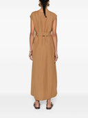 Fabiana Filippi Linen Blend Midi Dress