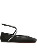 Amina Muaddi Ane Ballet Flats