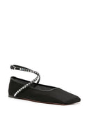 Amina Muaddi Ane Ballet Flats