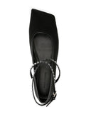Amina Muaddi Ane Ballet Flats