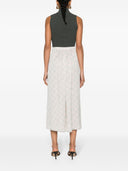 Emporio Armani Printed Midi Skirt