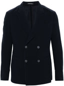 Emporio Armani Wool Double Breasted Blazer Jacket