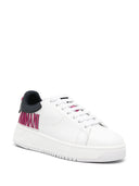 E 'Clat Logo Leather Sneakers