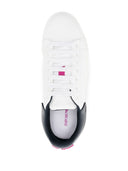 E 'Clat Logo Leather Sneakers
