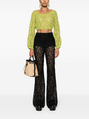 Ermanno Scervino Embroidered Cropped Top
