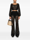 Ermanno Scervino Lace Flared Trousers