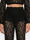Ermanno Scervino Lace Flared Trousers
