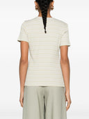 Filippa k gestreifte Baumwoll -T -Shirt