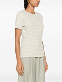 Filippa k gestreifte Baumwoll -T -Shirt