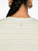 Filippa k gestreifte Baumwoll -T -Shirt
