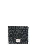 Dolce & Gabbana Allover Logo Bifold Wallet