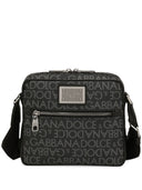 Dolce & Gabbana Allover Logo Crossbody Bag