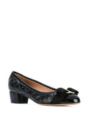 Ferragamo Vara Leather Pumps