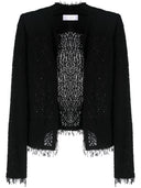 Chaqueta de mezcla de algodón iro shavani