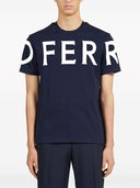 Ferragamo Logo Cotton T Shirt