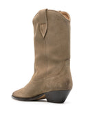 Stivali in pelle in pelle scamosciata di Isabel Marant Duerto