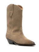 Stivali in pelle in pelle scamosciata di Isabel Marant Duerto