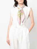 Ferragamo India Print Silk Foulard