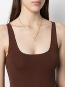 Ferragamo Gancini Crystal Small Necklace