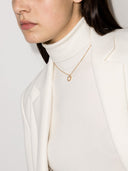 Ferragamo Gancini水晶小项链
