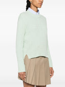 Maglione di pettine di cotone in cotone