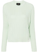 Maglione di pettine di cotone in cotone