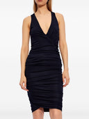 Shain laurent v abito manicotto al collo