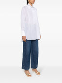 Ermanno Scervino Embroidered Cotton Shirt
